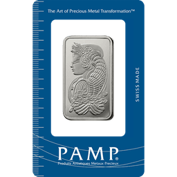 Lady FortunaTM Platinum Minted Bar - 1 oz
