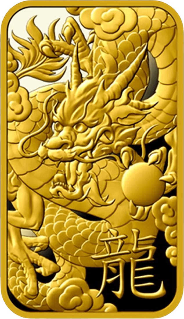 Decoris dragon gold bar