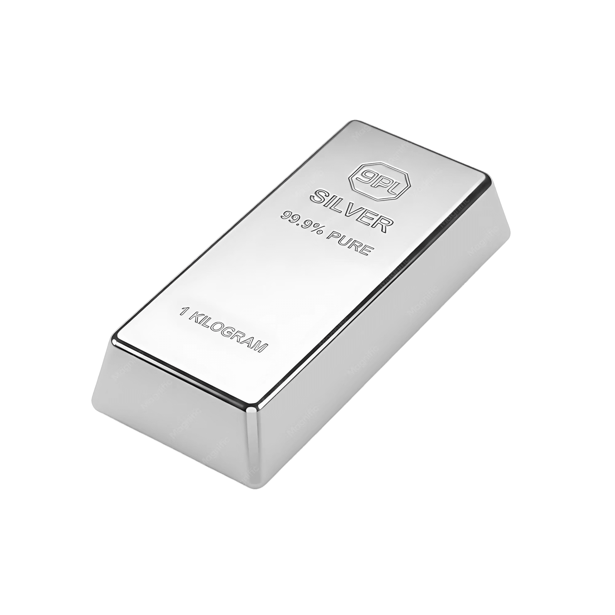 Silver bullion bar