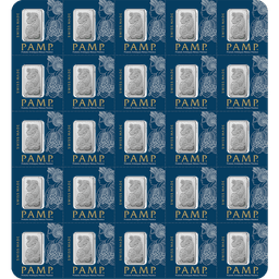 Lady FortunaTM Platinum Minted Bar - MULTIGRAM+25
